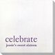 Big Word Celebrate Bamboo Luxe Napkins Image 3 of 5